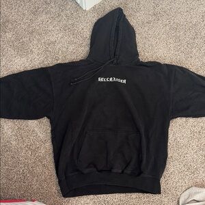 Brandy Melville Black Graphic Hoodie